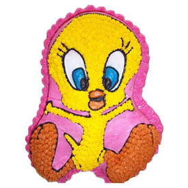 Send Eggless Tweety Cake to Hyderabad