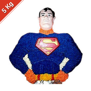 Send Superman Cake to Hyderabad
