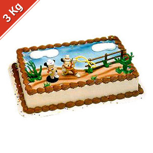 Send Mickey & Minnie Cake to Hyderabad