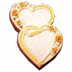  Send Double Heart - 3 kg (Eggless) Mumbai 