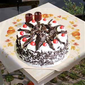 Send Five Star Black Forest Cake-1 Kg to Hyderabad