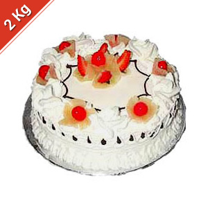 Send Eggless Five Star Pineapple Cake-2 Kg to Hyderabad
