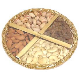  Send 1 Kg. Dry Fruit Box In Fancy Packing Mumbai 
