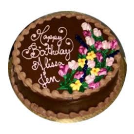Send Birthday Cake on Send Happy Birthday Cake Chocolate  2 Kg  Midnight Delivery To