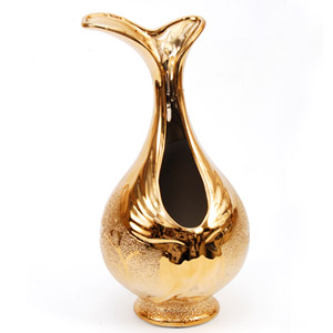 Bronze Flower Vase