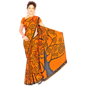 Send Enigmatic Brasso Saree Mumbai 