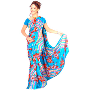  Send Colorful Chiffon Work  Mumbai 