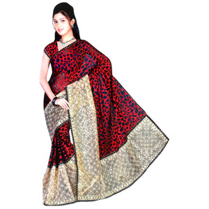  Send Glamorous Brasso Saree  Mumbai 