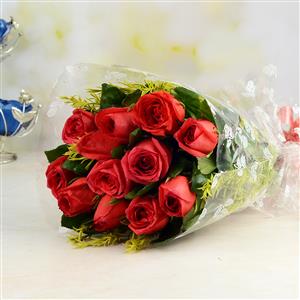 Send 12 Orange Rose Bunch to Hyderabad