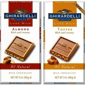  Milk Almond and Toffee bars 