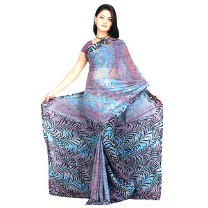  Send Leave Prints Chiffon Mumbai 