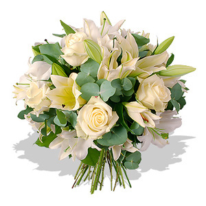  Angel Handtied Bouquet 