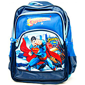 Super Man School Bag