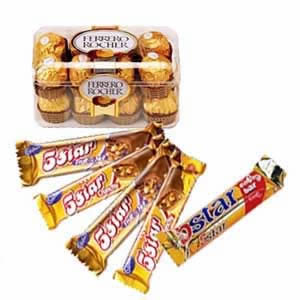 Send Sweet Chocolate Hamper to Hyderabad