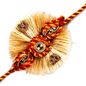 Flower Jute Rakhi