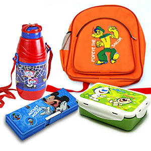 Send Complete School Hamper to Hyderabad