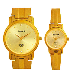 Send Sonata Golden Jori to Hyderabad