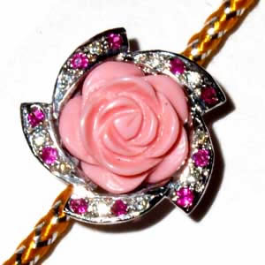 Send Exclusive Diamond Rakhi to India Send Exclusive Diamond Rakhi to India