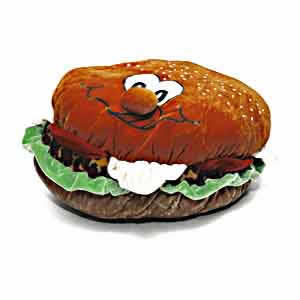  Send Yummy Burger Soft Toy Mumbai 