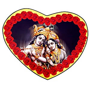 Send Eternal Radha Krishna to Hyderabad