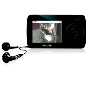  Philips MP3 Player 4GB 