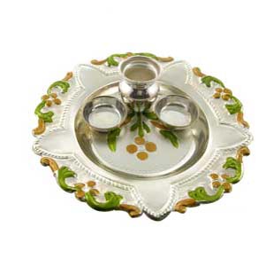 Send Special Puja Thali Hamper to Delhi