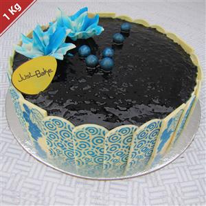Send Just Bake Black Currant 1Kg Cakes to 500+ cities in India