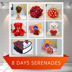 8 days Serenade With Love Cake
