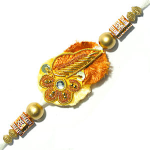 Floral Zari Rakhi