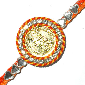 Send Royal Silver Rakhi to India Send Royal Silver Rakhi to India