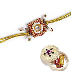  Send Single Diamond Rakhi USA 