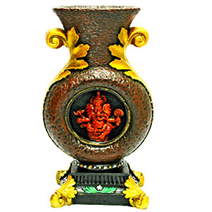  Send Divine vase -Ganesh flower Vase Mumbai 