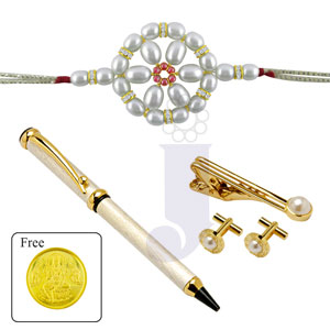  JAGDAMBA PYARE BHAIYA RAKHI HAMPER -SJPRC-934
 