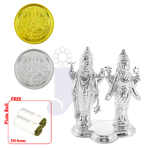  Send `Laxmi Narayan Coin Hamper Mumbai 
