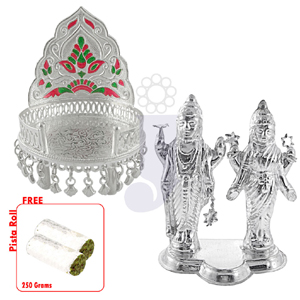 Send Combo Of Sinhasan with Laxmi Narayan Idol to Chennai