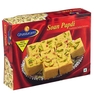  Send Soan Papdi - 1 Kg Mumbai 