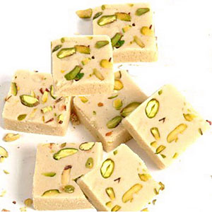  Send Mawa Barfi White-1 Kg Mumbai 
