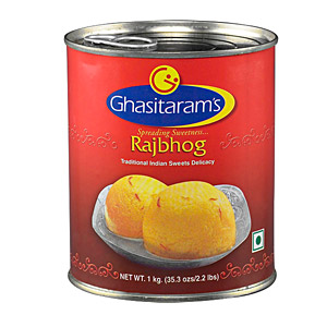 Send Rajbhog Tin - 1 Kg to Bangalore