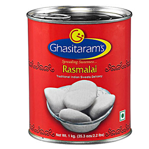  Send Rasmalai Tin - 1 Kg Mumbai 