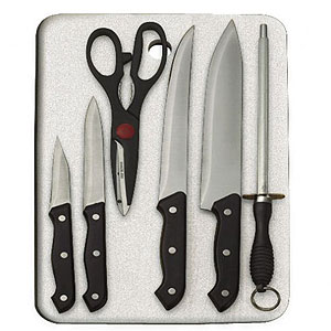 gifts for her kitchen
 on Send Kitchen Knife Board Set Crockery for Her to Chennai
