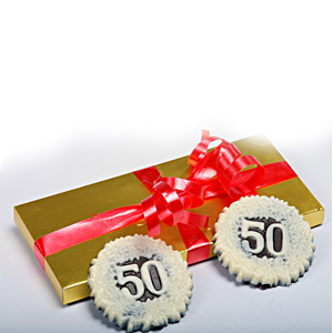 Happy Fifty Chocolate Bar