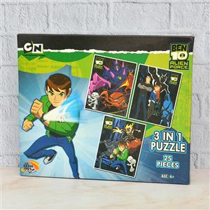 Ben10 Puzzle(3-in-1)