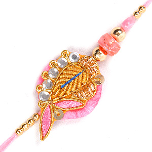 Send Pink Rakhi to India