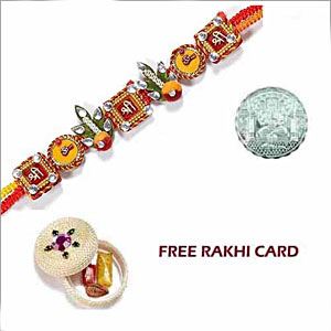 Send Om Shree Rakhi(USA)  to USA