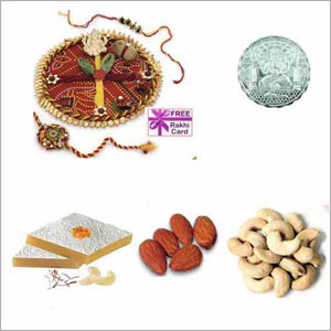  Kaju Katli Dryfruits Thali Hamper 