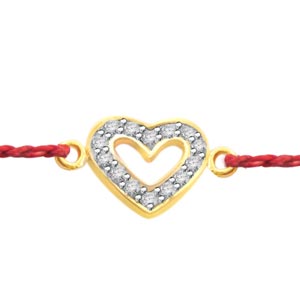 Send Love Diamond Rakhi to India Send Love Diamond Rakhi to India
