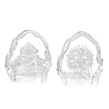 Send Crystal Ganesha and Lakshmi Mumbai 