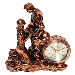  Send Sophisticated Victorian Table Clock Mumbai 