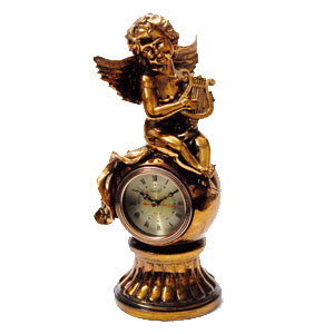  Send Antique Angel Table Clock Mumbai 