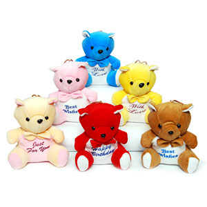  Send A Colorful Set of Teddy Bears Mumbai 